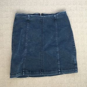 Free People ♥️ Modern Femme Denim Mini Skirt
